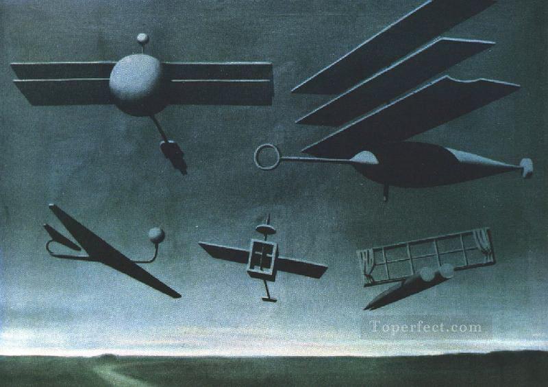 black flag 1937 Surrealist Oil Paintings